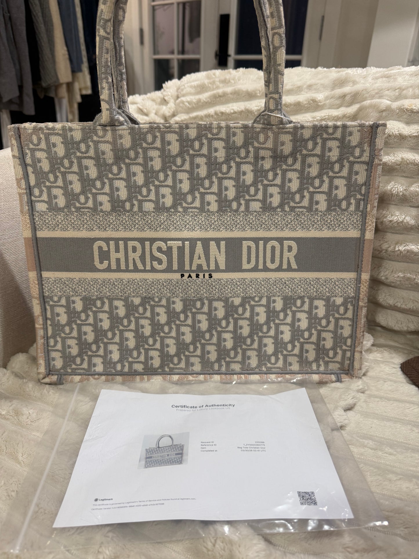 Christian Dior Medium Tote Bag